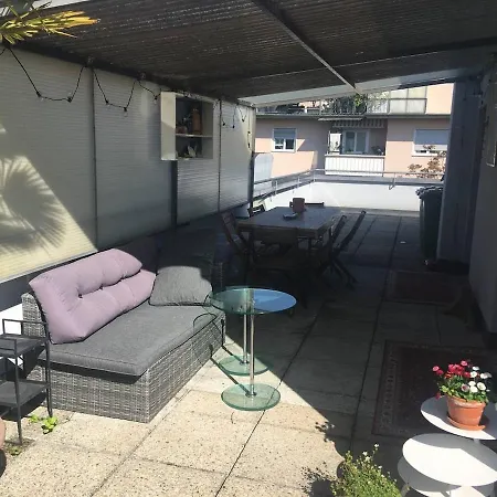Unique Little House On A Roof With A Huge Terrace Close To Exhibition Square Apartment *